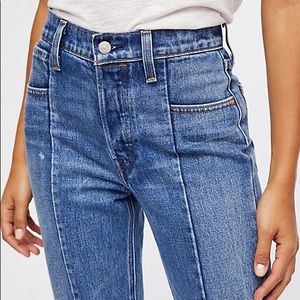 Altered straight leg Levi’s